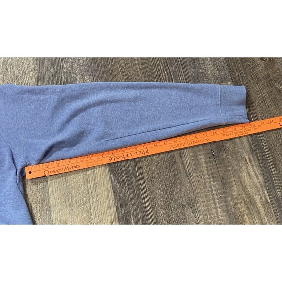 Polo Ralph Lauren Estate Rib 1/4 Zip Sweater Blue Pony Logo XL Tall - Picture 8 of 11